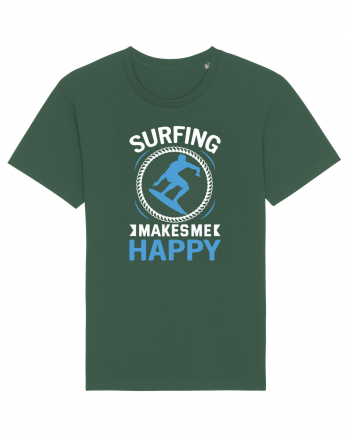 Surfing Makes Me Happy Bottle Green