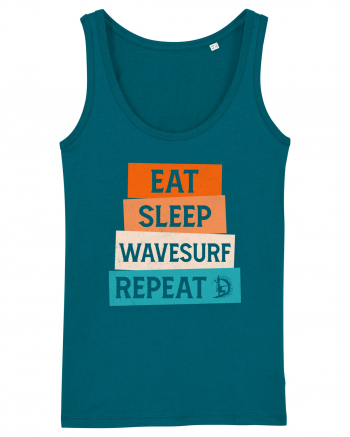 Eat Sleep Wavesurf Repeat Ocean Depth