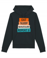 Eat Sleep Wavesurf Repeat Hanorac Unisex Drummer