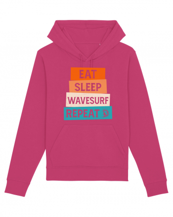 Eat Sleep Wavesurf Repeat Raspberry