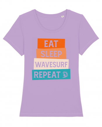 Eat Sleep Wavesurf Repeat Lavender Dawn