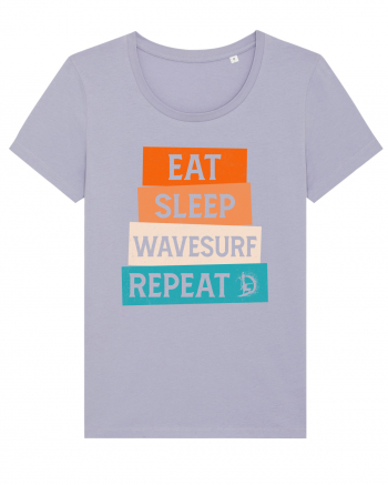 Eat Sleep Wavesurf Repeat Lavender