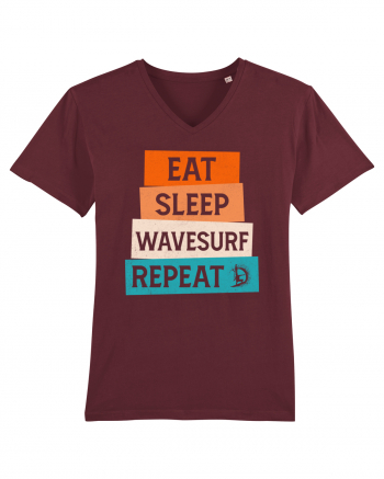 Eat Sleep Wavesurf Repeat Burgundy