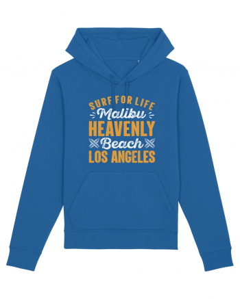 Surf For Life Malibu Heavenly Beach Los Angeles Royal Blue