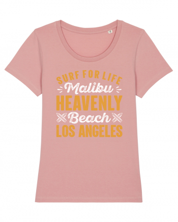 Surf For Life Malibu Heavenly Beach Los Angeles Canyon Pink