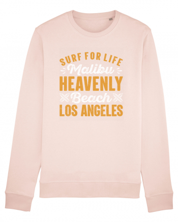 Surf For Life Malibu Heavenly Beach Los Angeles Candy Pink