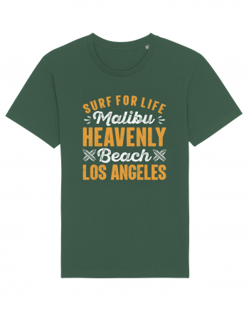 Surf For Life Malibu Heavenly Beach Los Angeles Bottle Green