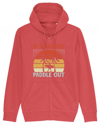 If in doubt paddle out Carmine Red