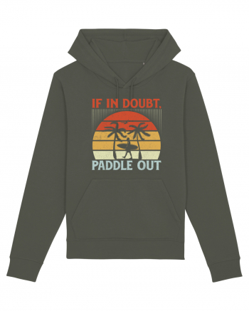 If in doubt paddle out Khaki