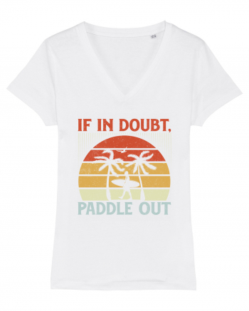 If in doubt paddle out White