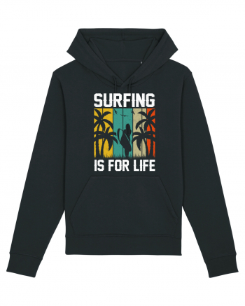 Surfing is for life Black