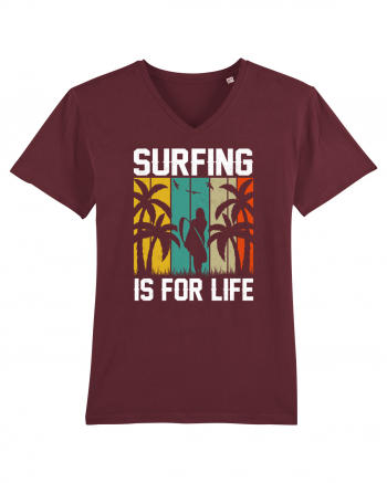 Surfing is for life Burgundy