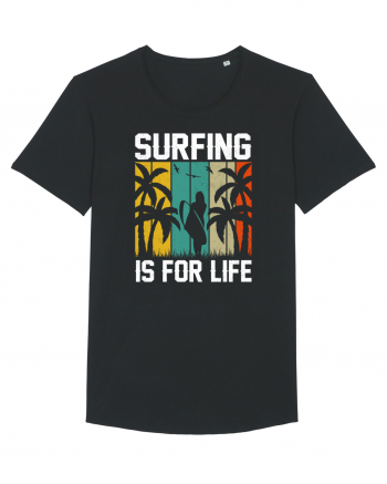 Surfing is for life Black