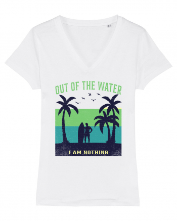 Out of the water, I am nothing White