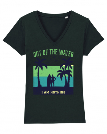 Out of the water, I am nothing Black