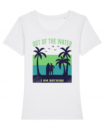 Out of the water, I am nothing White