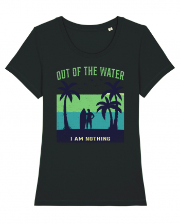 Out of the water, I am nothing Black