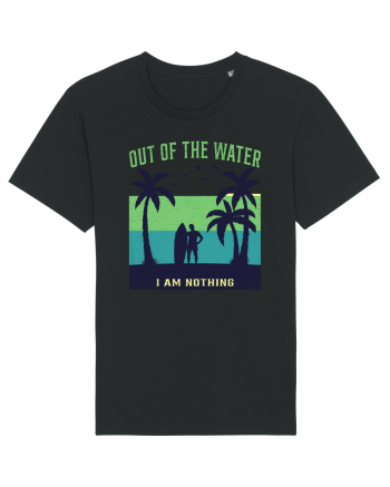 Out of the water, I am nothing Black