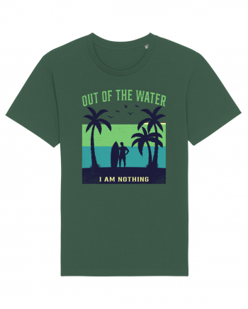 Out of the water, I am nothing Bottle Green