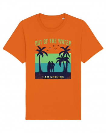 Out of the water, I am nothing Bright Orange