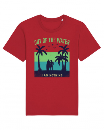 Out of the water, I am nothing Red