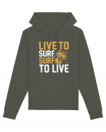 Live to surf, surf to live Hanorac Unisex Drummer