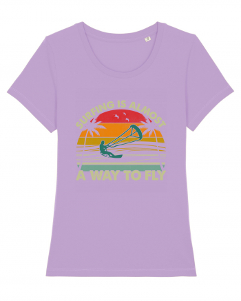 Surfing is almost a way to fly Lavender Dawn