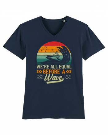 We're all equal before a wave French Navy