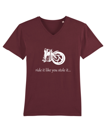 Ride it Burgundy