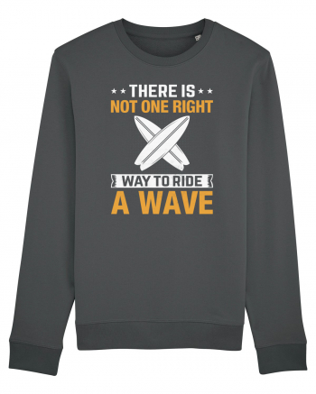 There is not one right way to ride a wave Anthracite