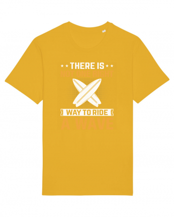 There is not one right way to ride a wave Spectra Yellow