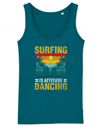 Surfing is attitude dancing Ocean Depth