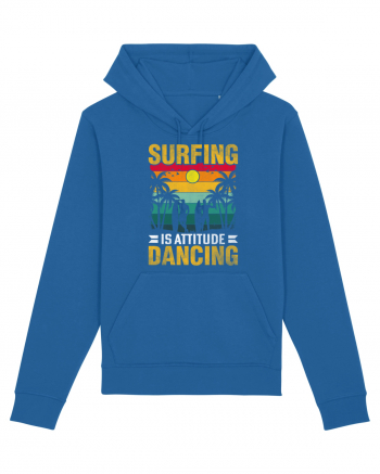 Surfing is attitude dancing Royal Blue