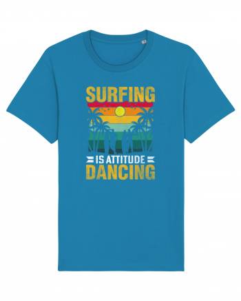 Surfing is attitude dancing Azur