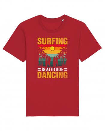 Surfing is attitude dancing Red