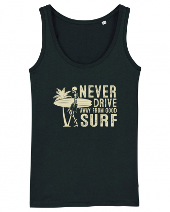 Never drive away from good surf Black