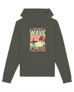 The best wave of your life is still out there Hanorac Unisex Drummer