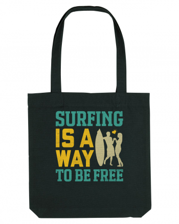 Surfing is a way to be free Black