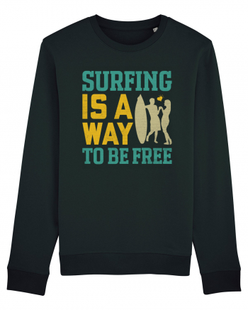 Surfing is a way to be free Black