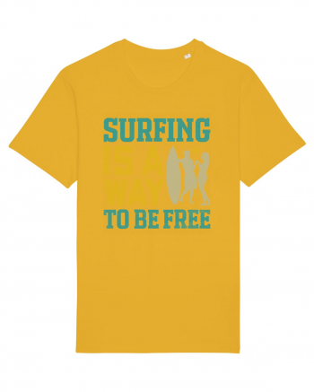 Surfing is a way to be free Spectra Yellow