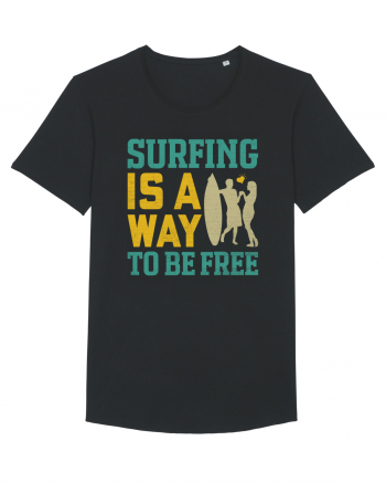 Surfing is a way to be free Black