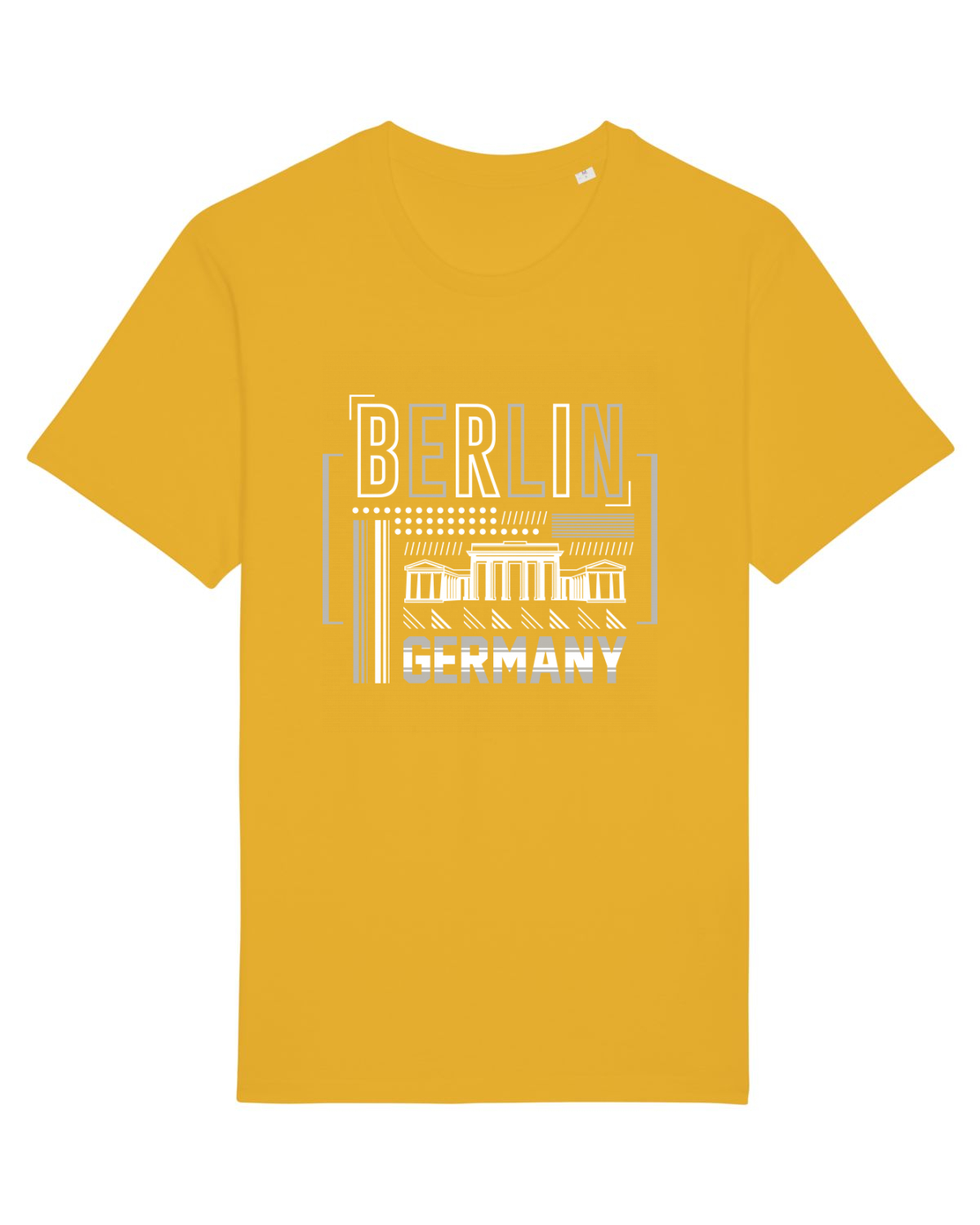 Tricou mânecă scurtă Unisex Rocker Spectra Yellow