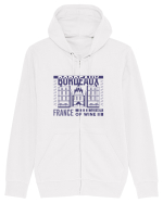 Bordeaux Hanorac cu fermoar Unisex Connector