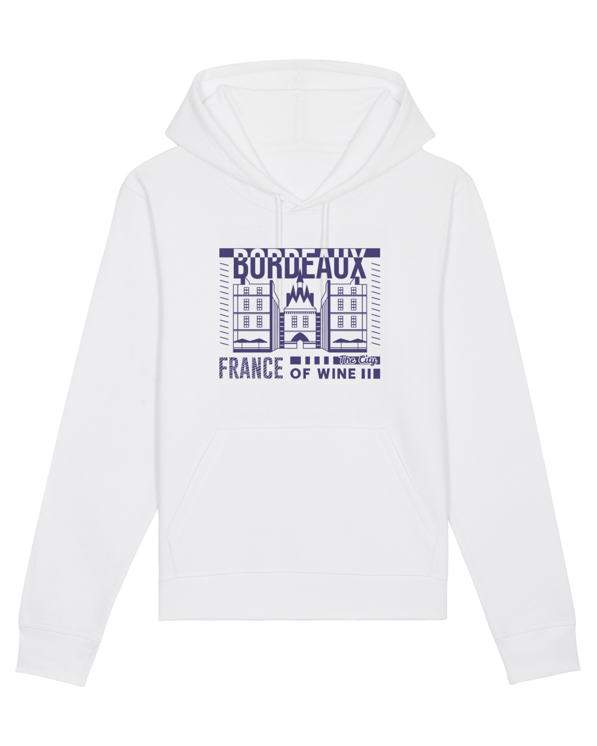 Hanorac Unisex Drummer White