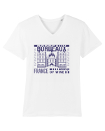 Bordeaux Tricou mânecă scurtă guler V Bărbat Presenter