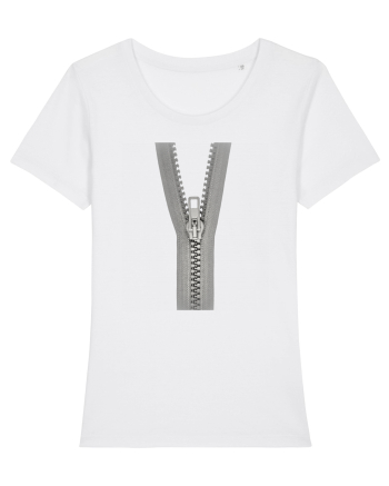 ZIpper White