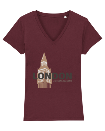 London UK Burgundy