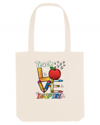 Teach Love Inspire Back to School Invata Iubeste Inspira Natural