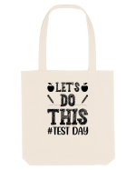 Let's do This Test Day black Sacoșă textilă