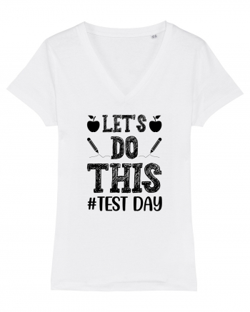 Let's do This Test Day black White